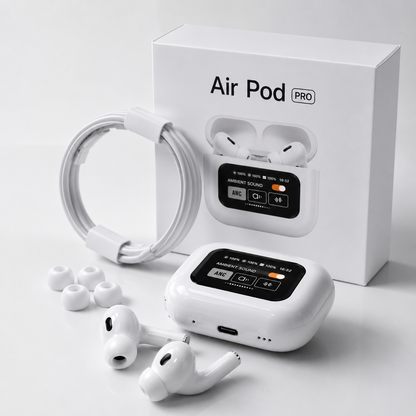 Airpods PRO con pantalla y Cancelación de Ruido