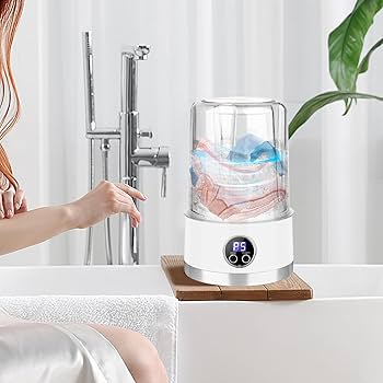 Mini lavadora portatil recargables