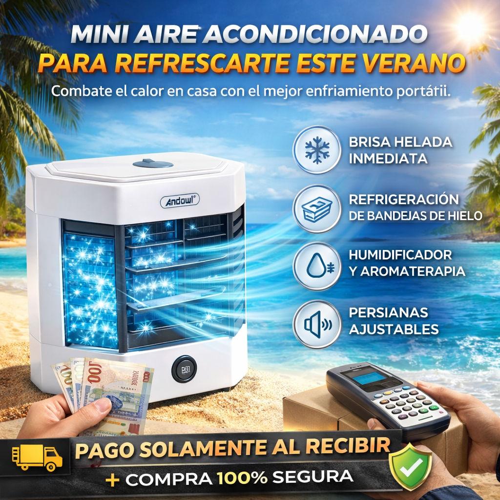 Aire acondicionado portátil hexagonal