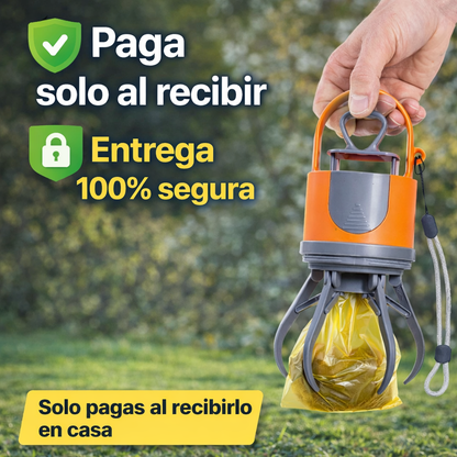 Recogedor portátil para excrementos de mascotas