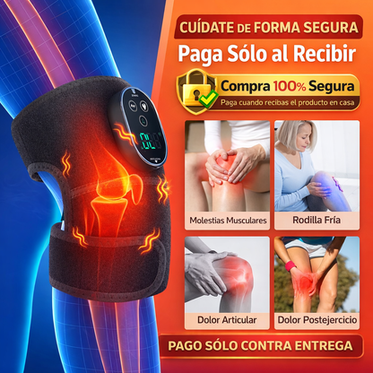 Masajeador de rodilla con calefactor