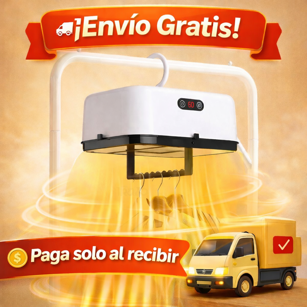 Secador de Ropa Portátil – Secado Rápido y Eficiente
