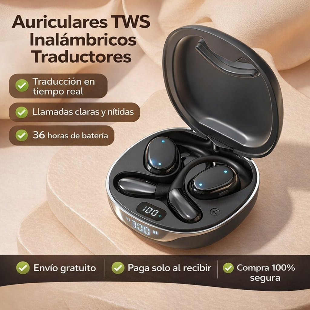 Auriculares Traductores Inteligentes Inalámbricos