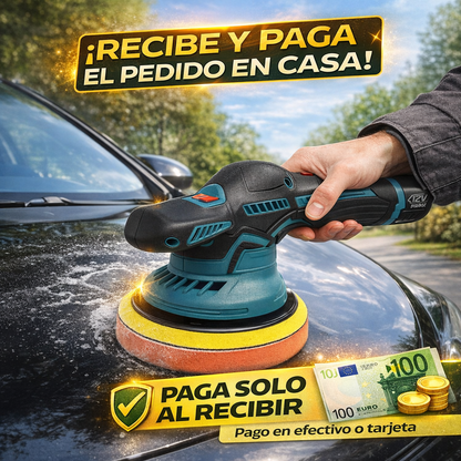 Pulidora Inalámbrica Profesional para Coche 12V