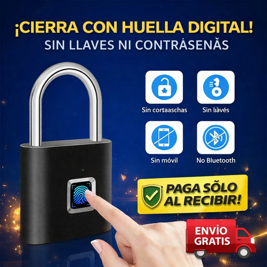 Candado Inteligente con Huella Digital