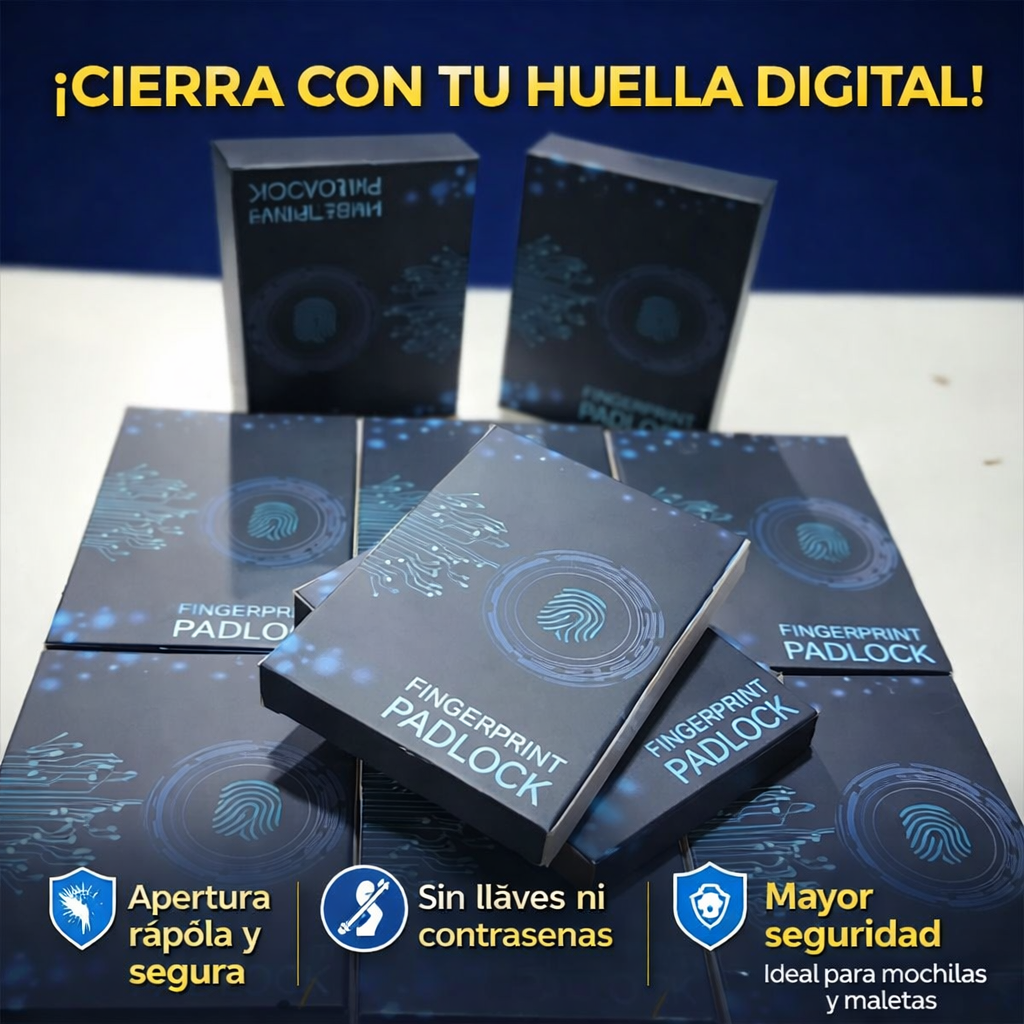 Candado Inteligente con Huella Digital