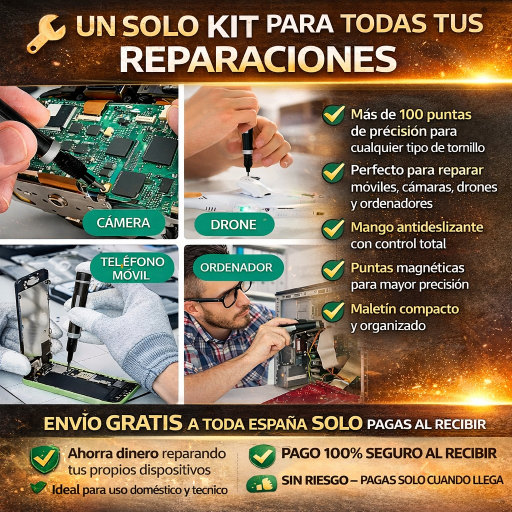 Juego de destornilladores de precisión 152 en 1