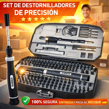 Juego de destornilladores de precisión 152 en 1