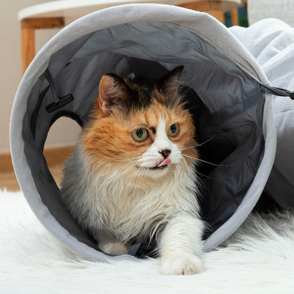 Túnel Plegable para Mascotas Funnyl InnovaGoods – ¡Diversión y ejercicio en cualquier lugar!