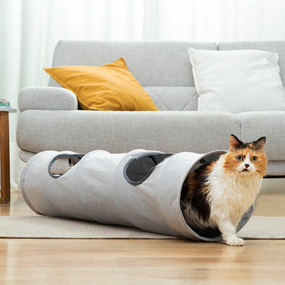 Túnel Plegable para Mascotas Funnyl InnovaGoods – ¡Diversión y ejercicio en cualquier lugar!