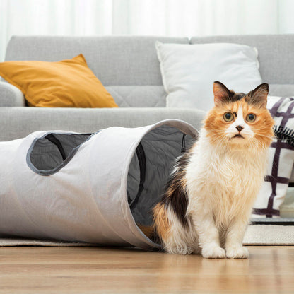 Túnel Plegable para Mascotas Funnyl InnovaGoods – ¡Diversión y ejercicio en cualquier lugar!