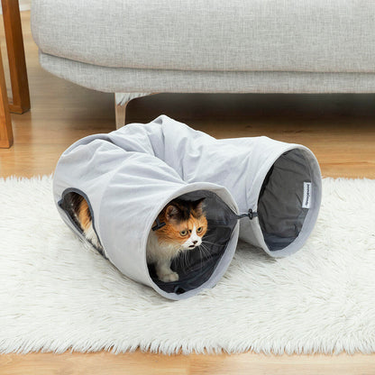 Túnel Plegable para Mascotas Funnyl InnovaGoods – ¡Diversión y ejercicio en cualquier lugar!