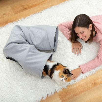 Túnel Plegable para Mascotas Funnyl InnovaGoods – ¡Diversión y ejercicio en cualquier lugar!